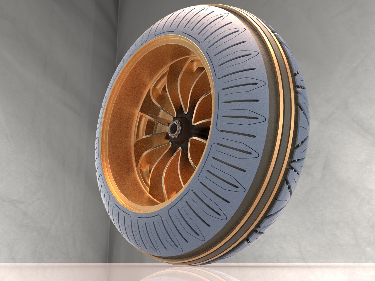 ArtStation - Cyberpunk tires