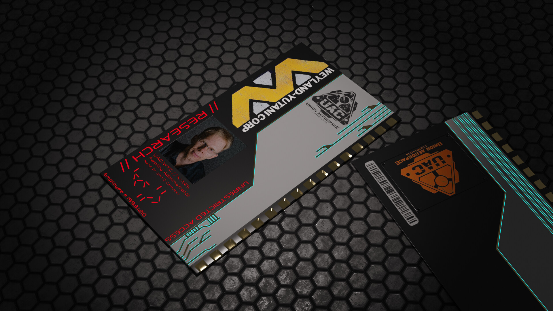 Weyland Yutani Id Card