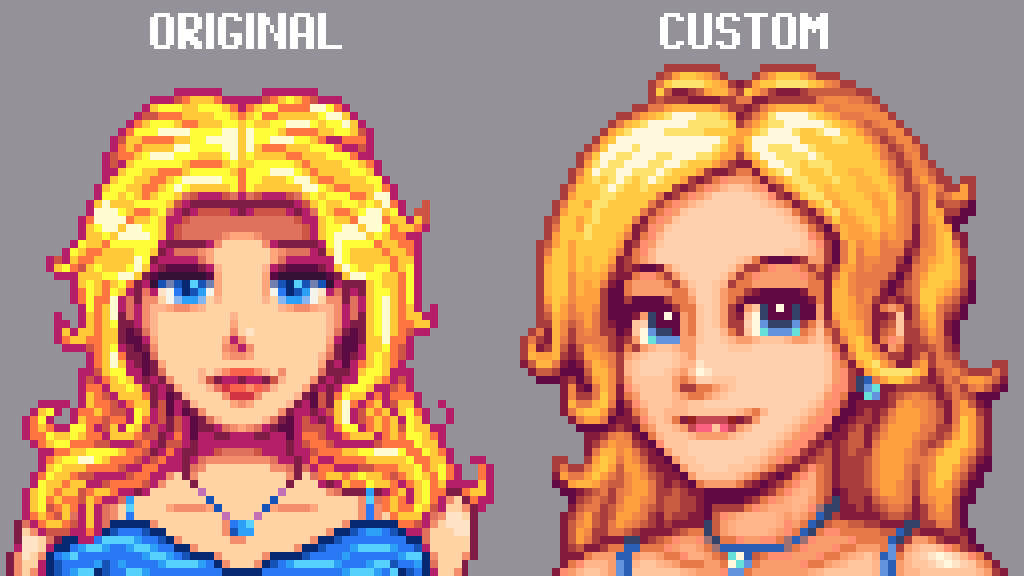 Artstation Stardew Valley Fan Art Luis Tavares Portrait mods are a popular cosmetic change that they have also submitted copyright claims against a youtube channel using edited versions of the original art. stardew valley fan art luis tavares