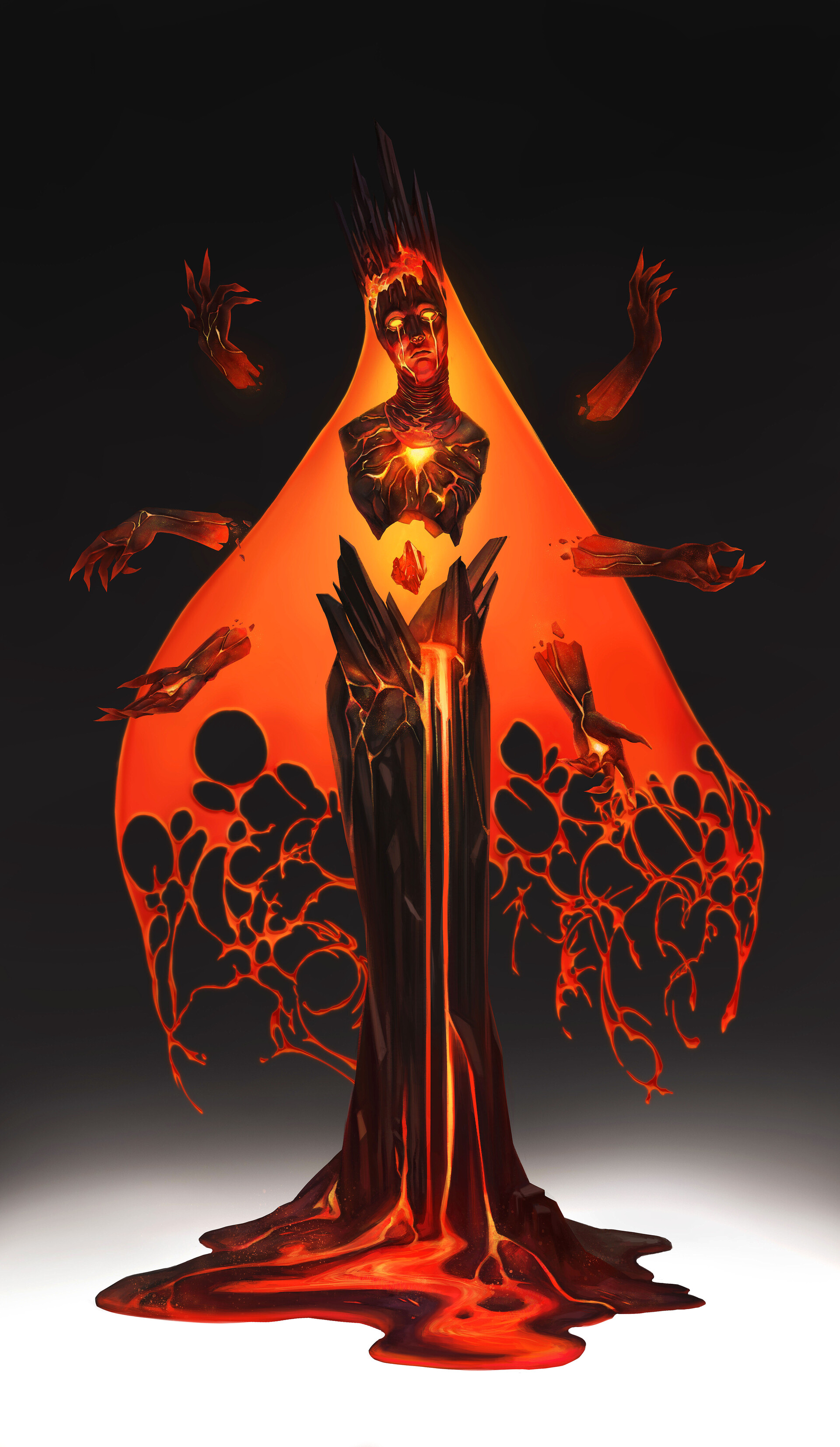 ArtStation - Character Design: Lava Maria