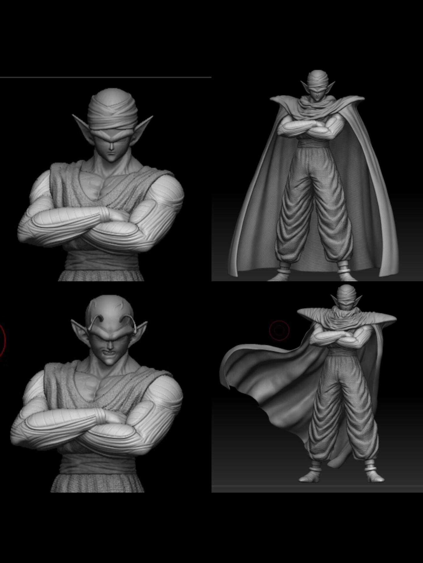 Artstation - Piccolo Dragon Ball Escala Grandista