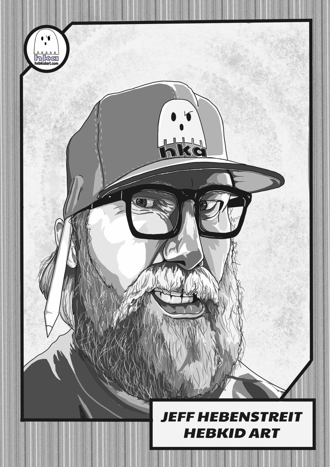 Self Portrait Baseball Card