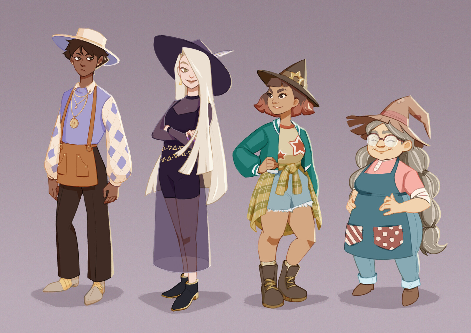Ashley Kusumoto Witchy Friends