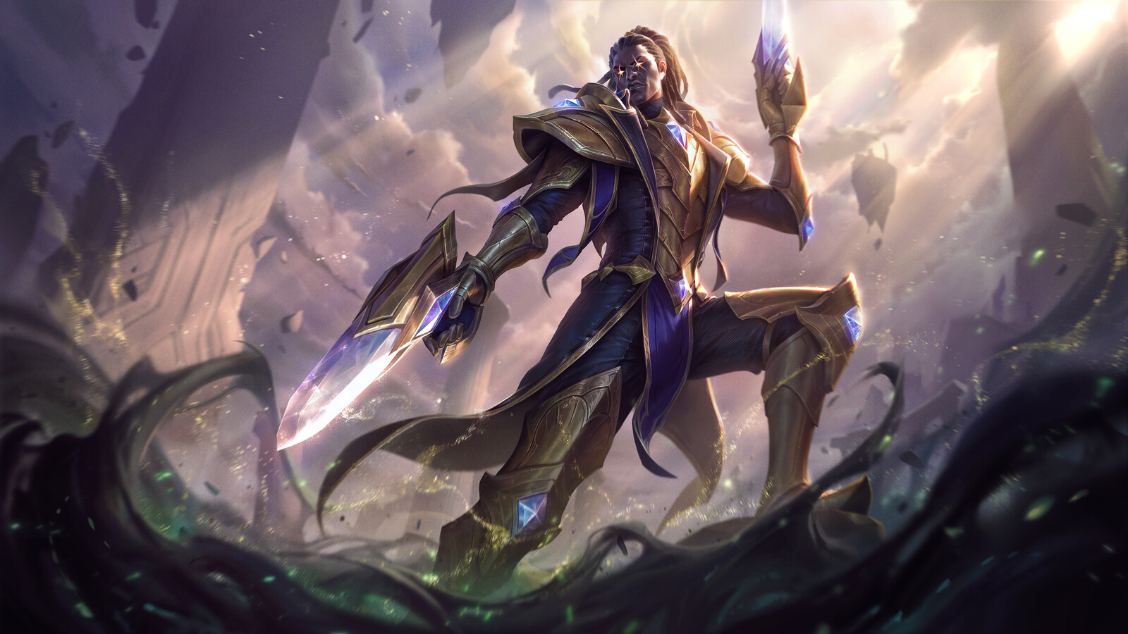 Final artwork was polished by riot team.