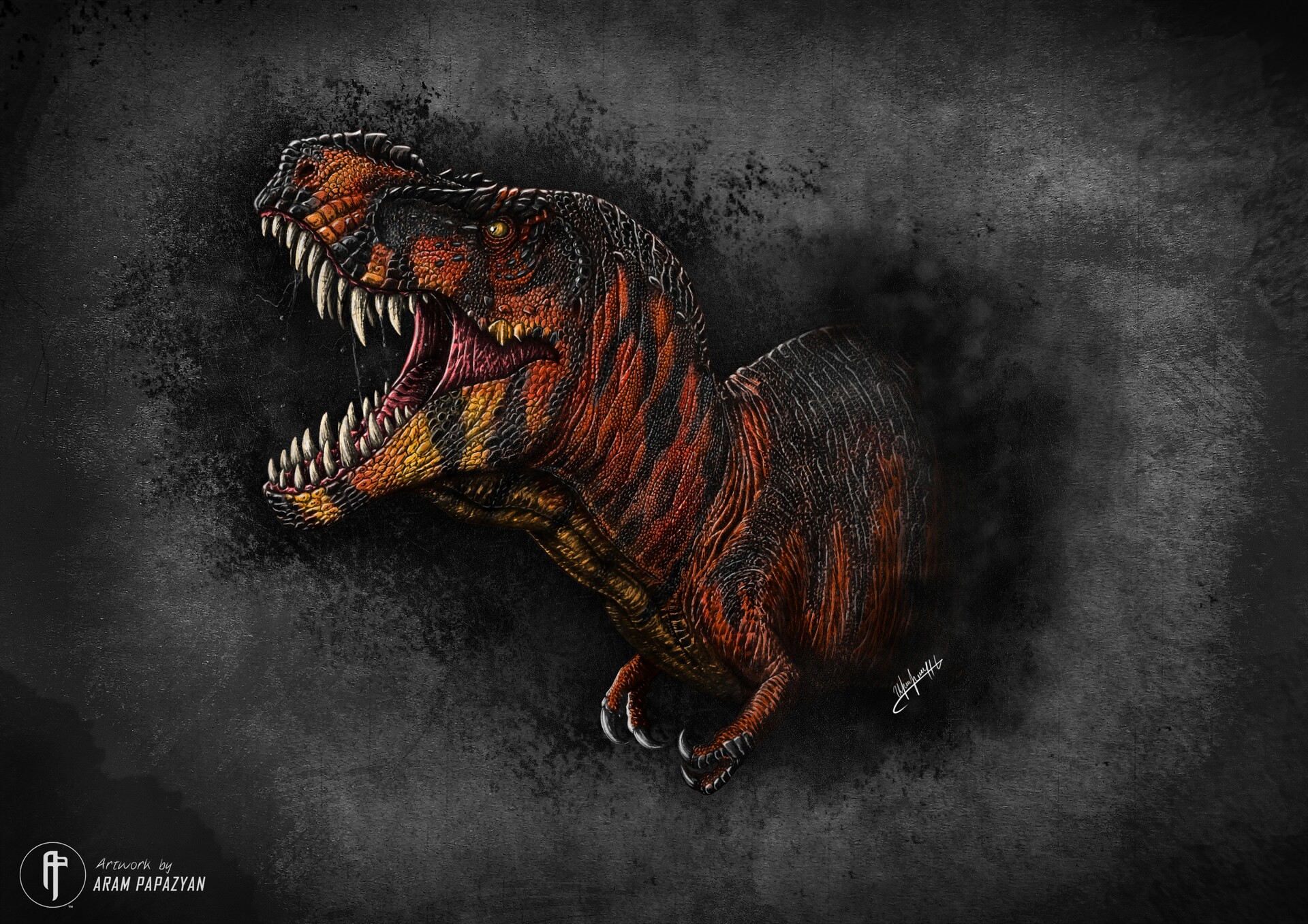 jurassic park t rex wallpaper