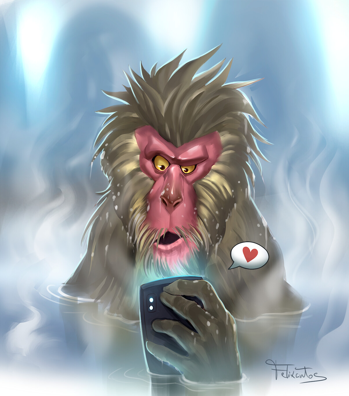 Macaco louco / Crazy Monkey by CaritNarib on DeviantArt