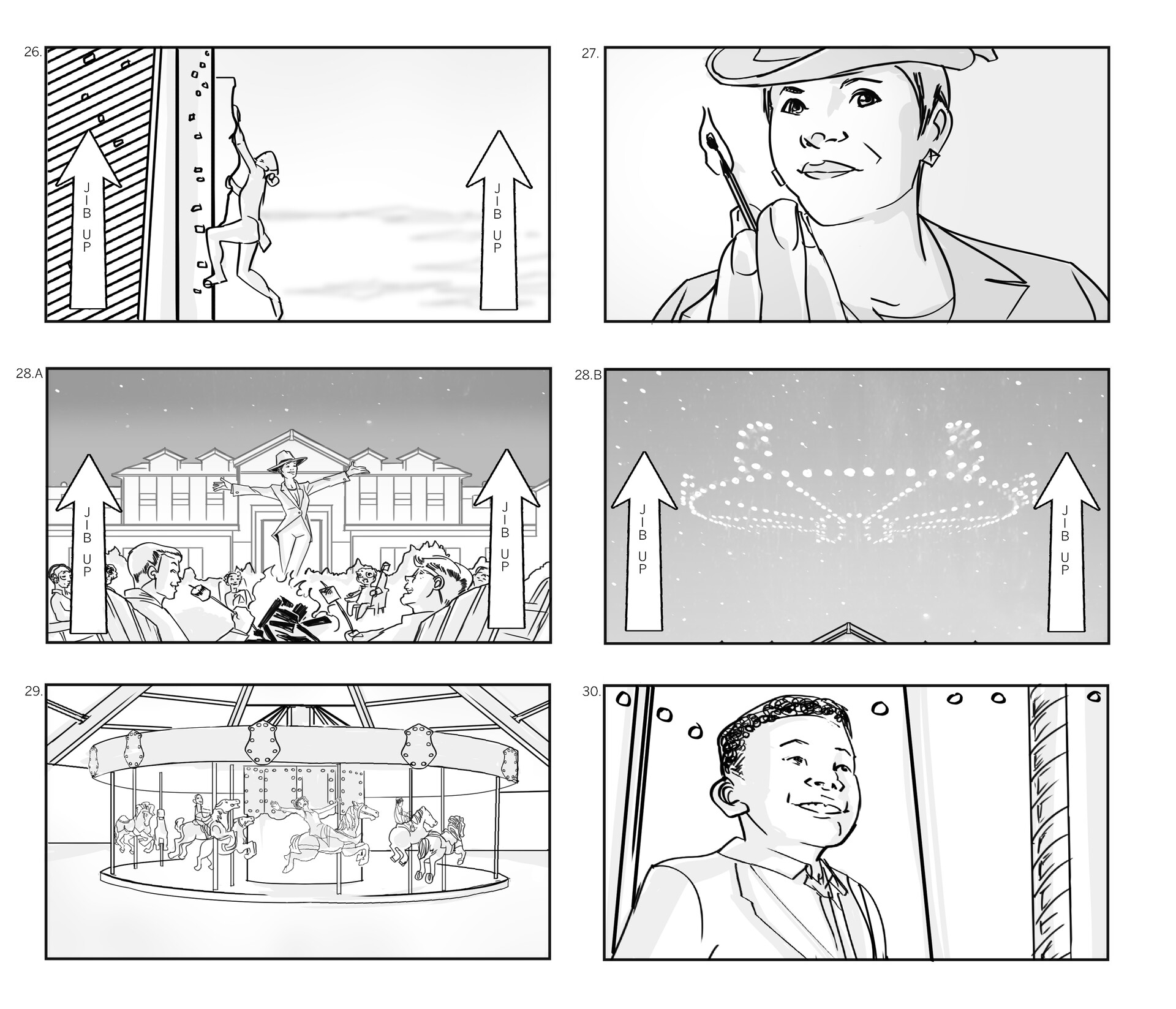 Noah Brandow Nemacolin Resort Commercial Storyboards 2020