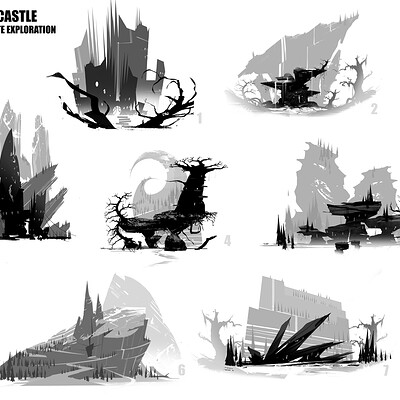 Virgil loth silhouette caste mountain01