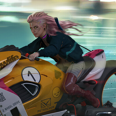 Cyberpunk Vehicle 2