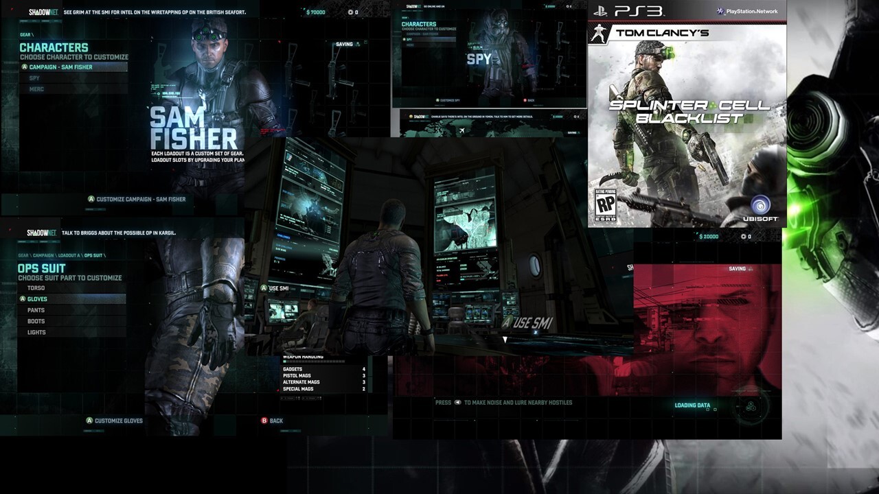 Splinter Cell: Blacklist, Interface In Game