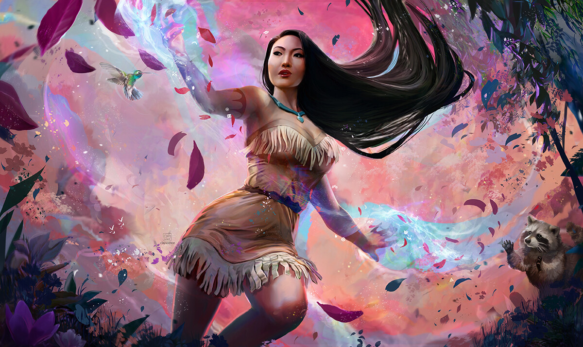 art pocahontas