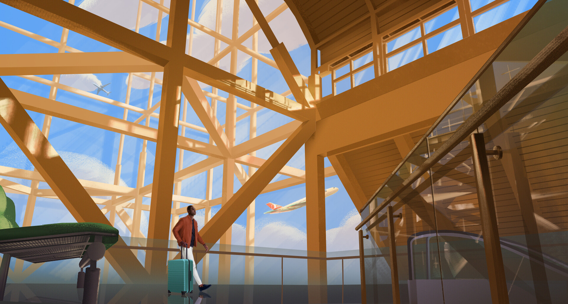 ArtStation - At the Airport