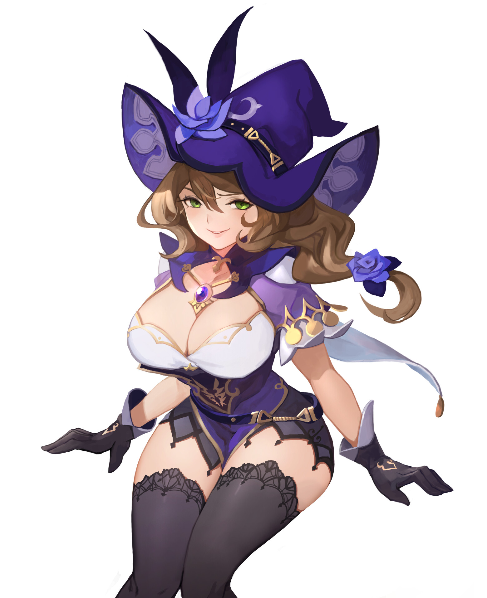 ArtStation Genshin impact Lisa (FAN ART)