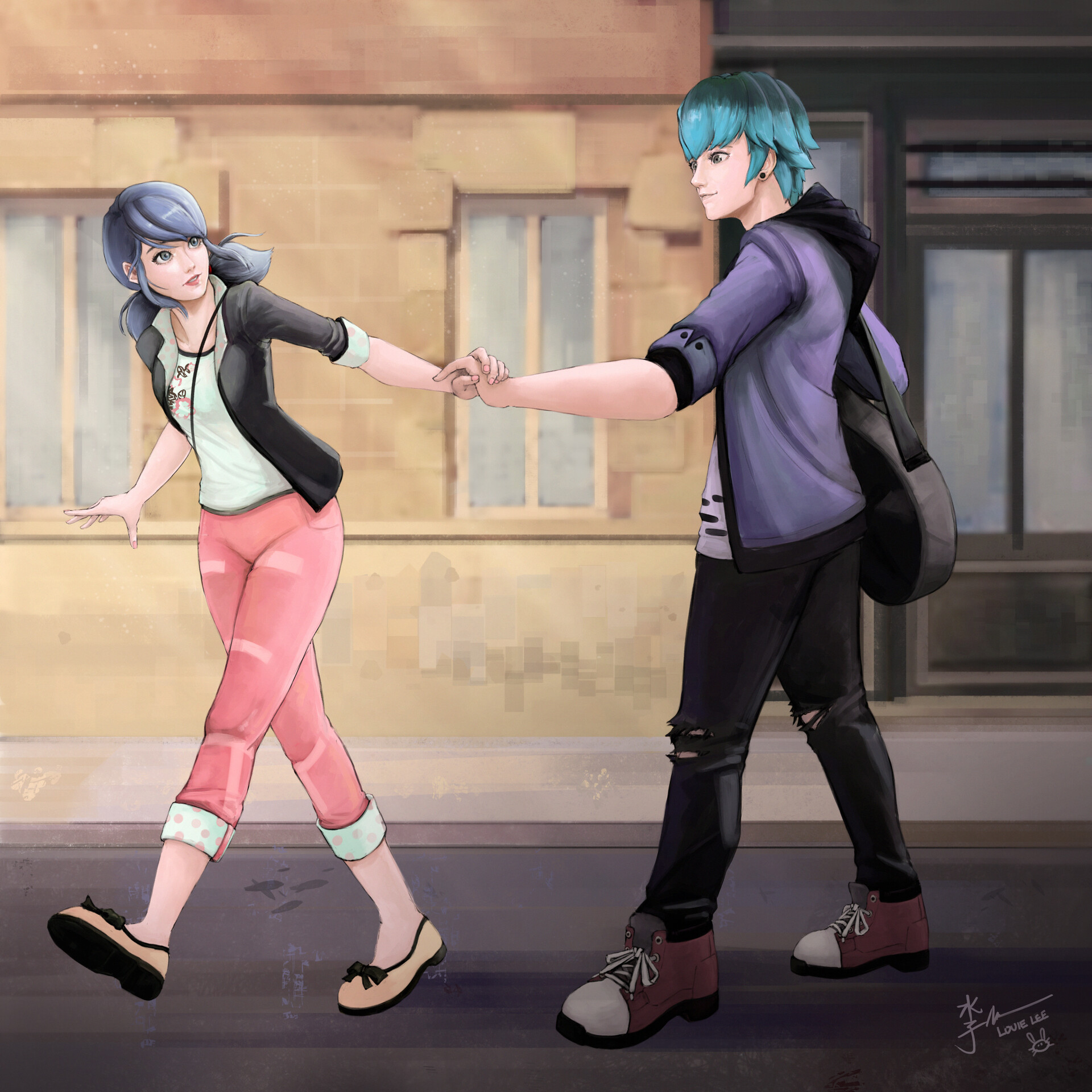 Artstation Lukanette Louie Lee Ver mas ideas sobre miraculous, imagenes de miraculous ladybug, dibujos de ladybug. artstation lukanette louie lee