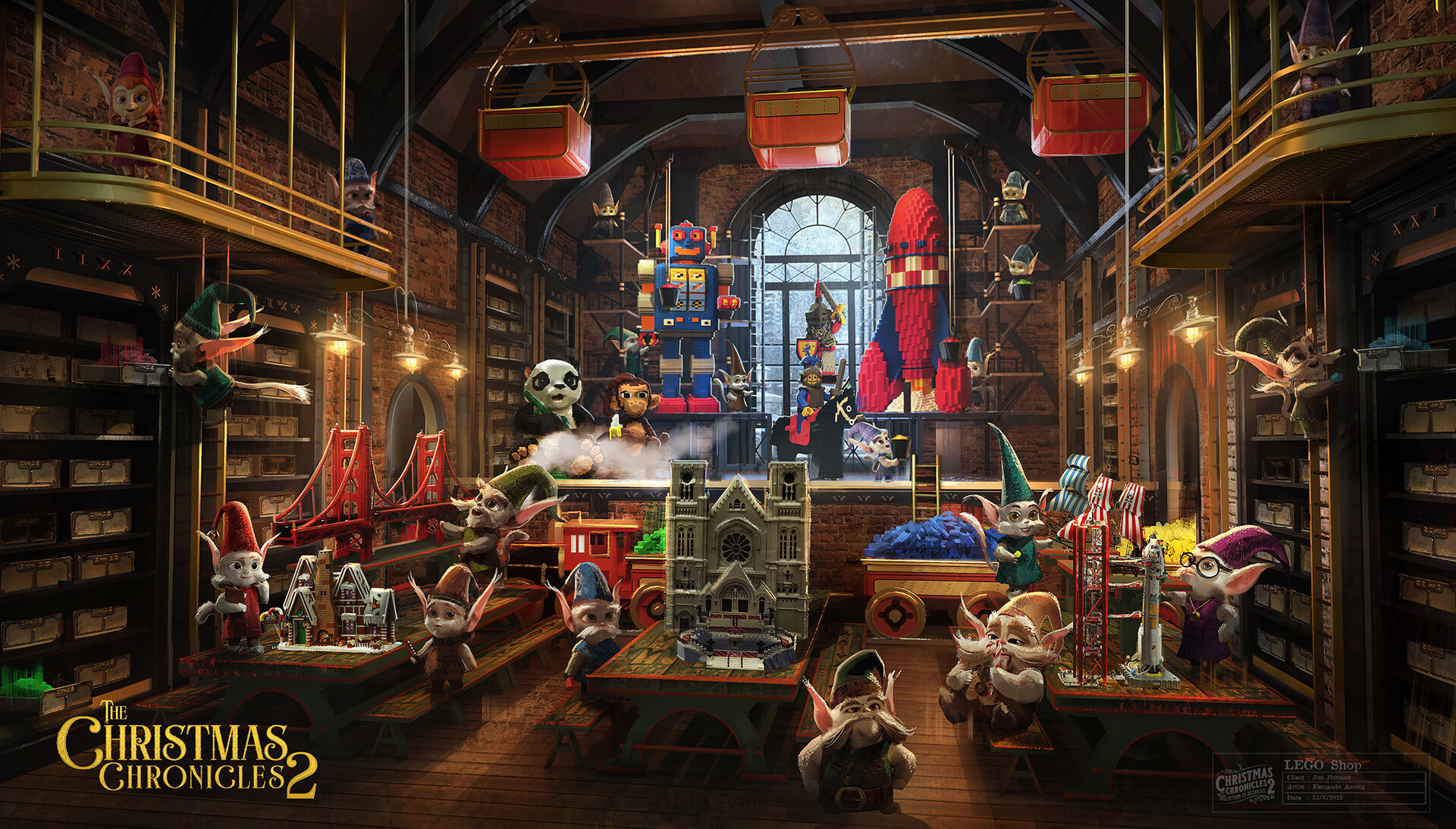 Fernando Acosta Christmas Chronicles 2 The Lego Shop