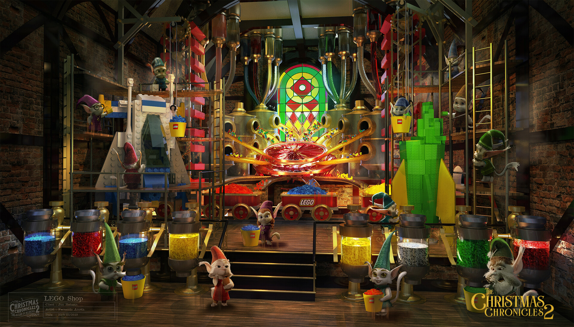 Fernando Acosta Christmas Chronicles 2 The Lego Shop