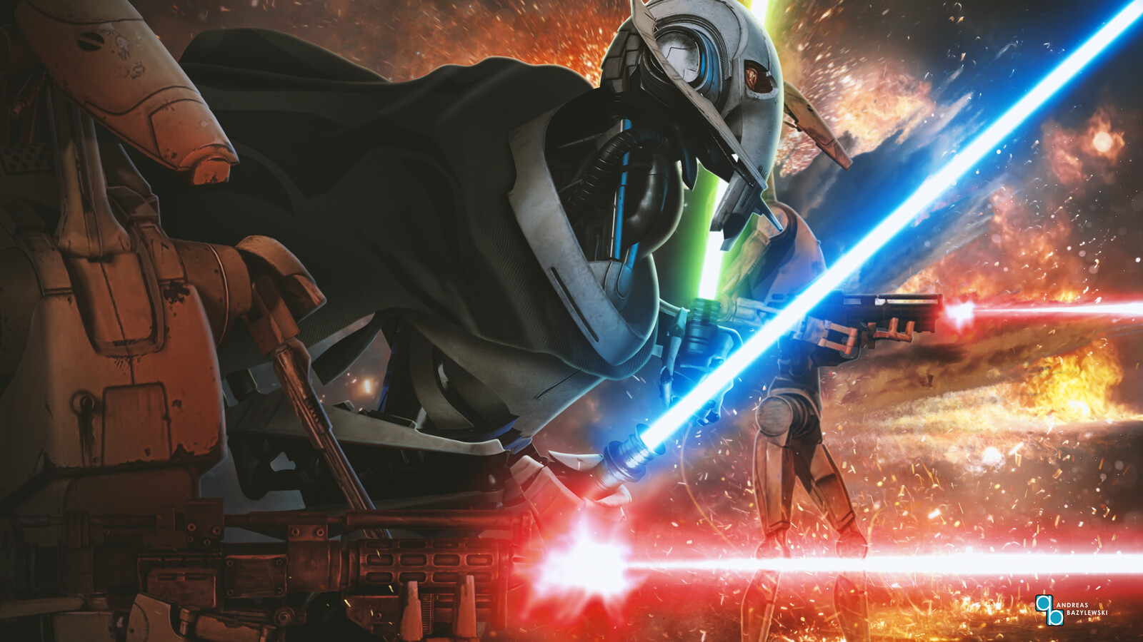 Star Wars: The Clone Wars - General Grievous &amp; the Droid Army