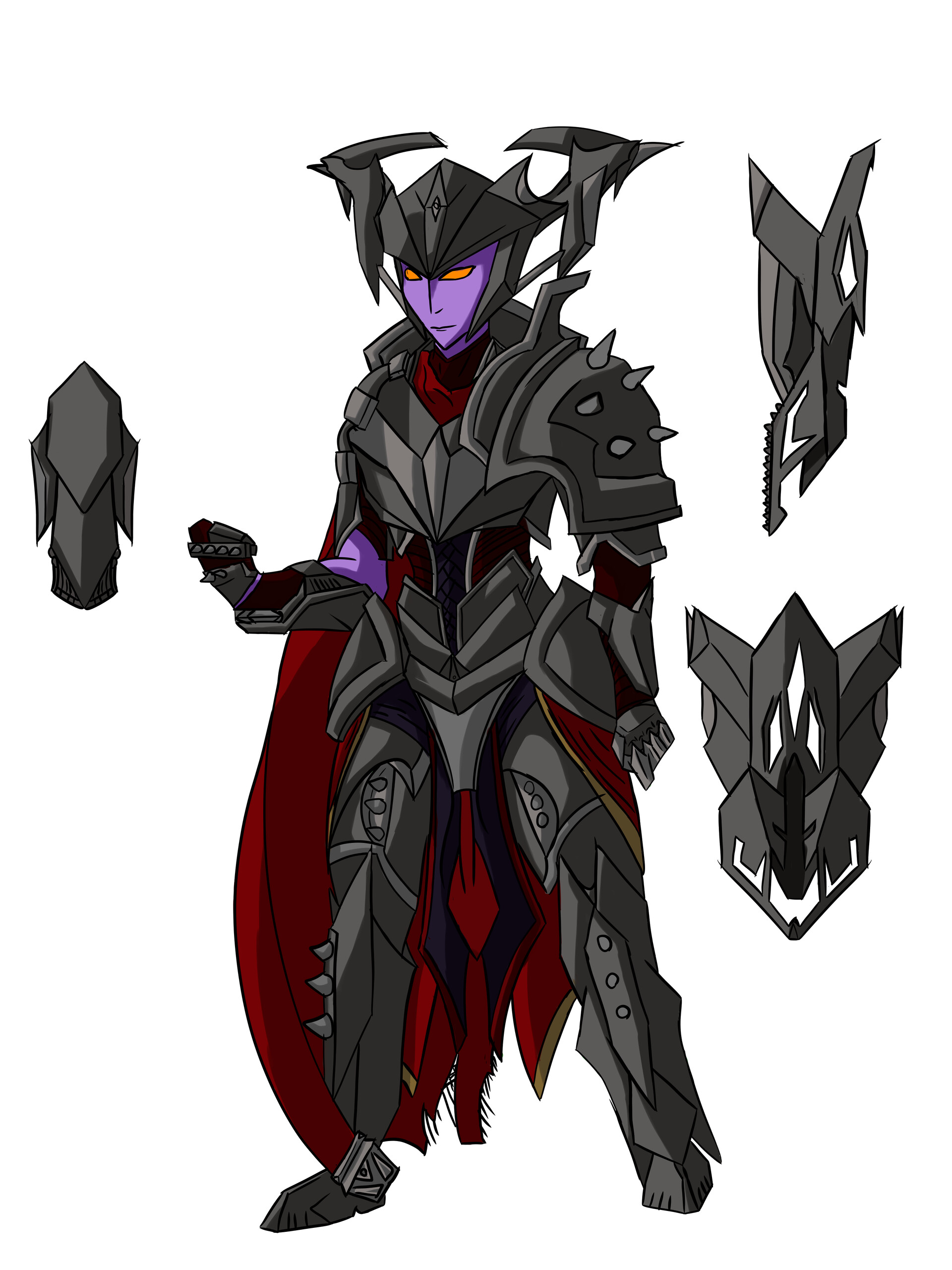 artstation-noxian-shyvana-first-concepts