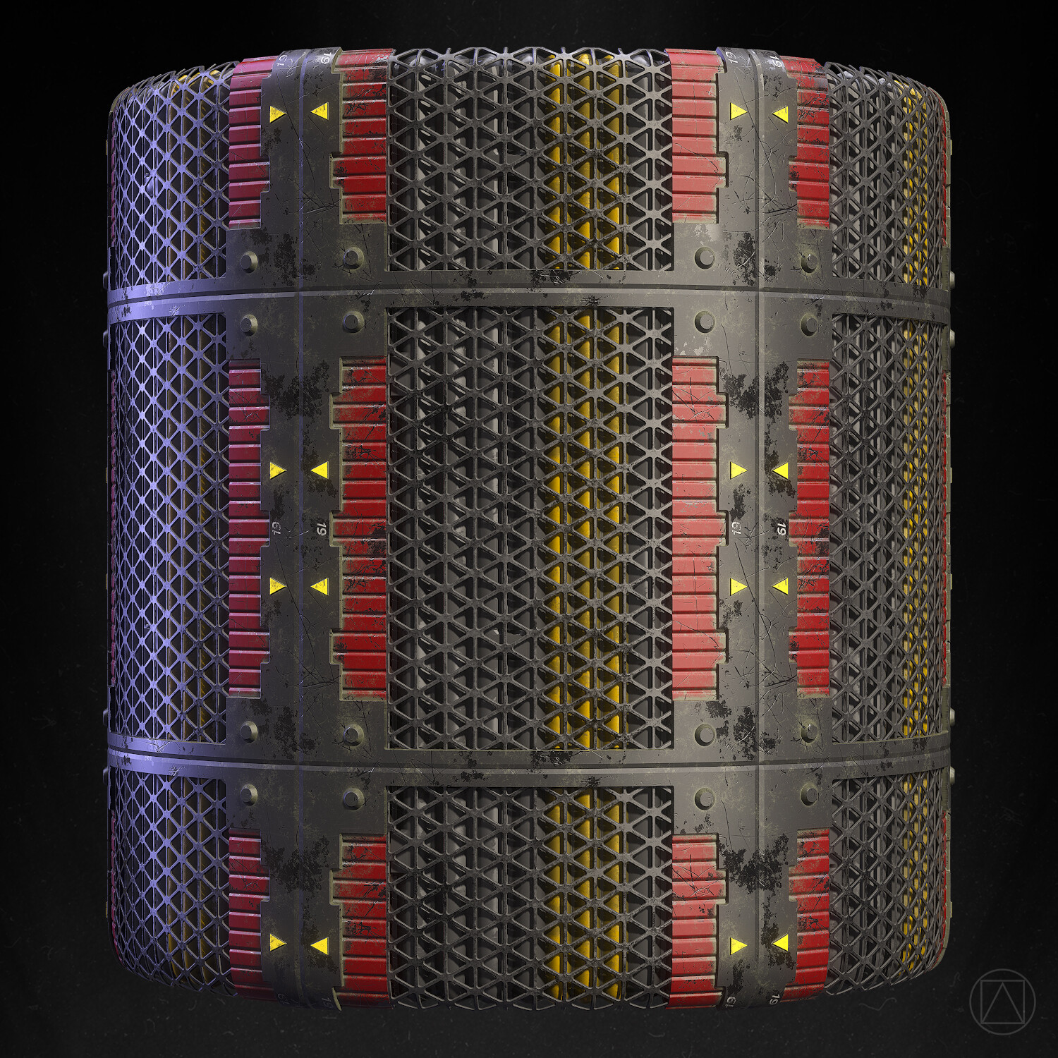 100% Substance Designer, rendered in Marmoset Toolbag 3.