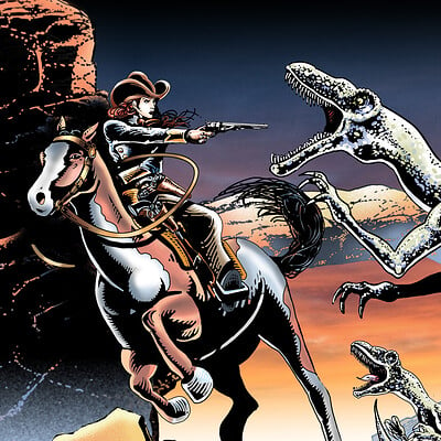 Cowgirls vs. Dinosaurs