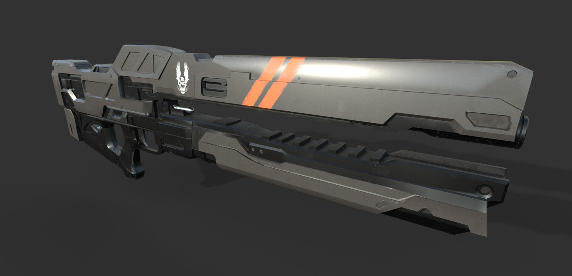 ArtStation Halo Railgun