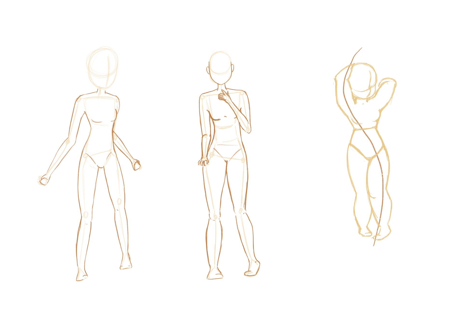 Improving my anime body poses - Art Discussions - Krita Artists