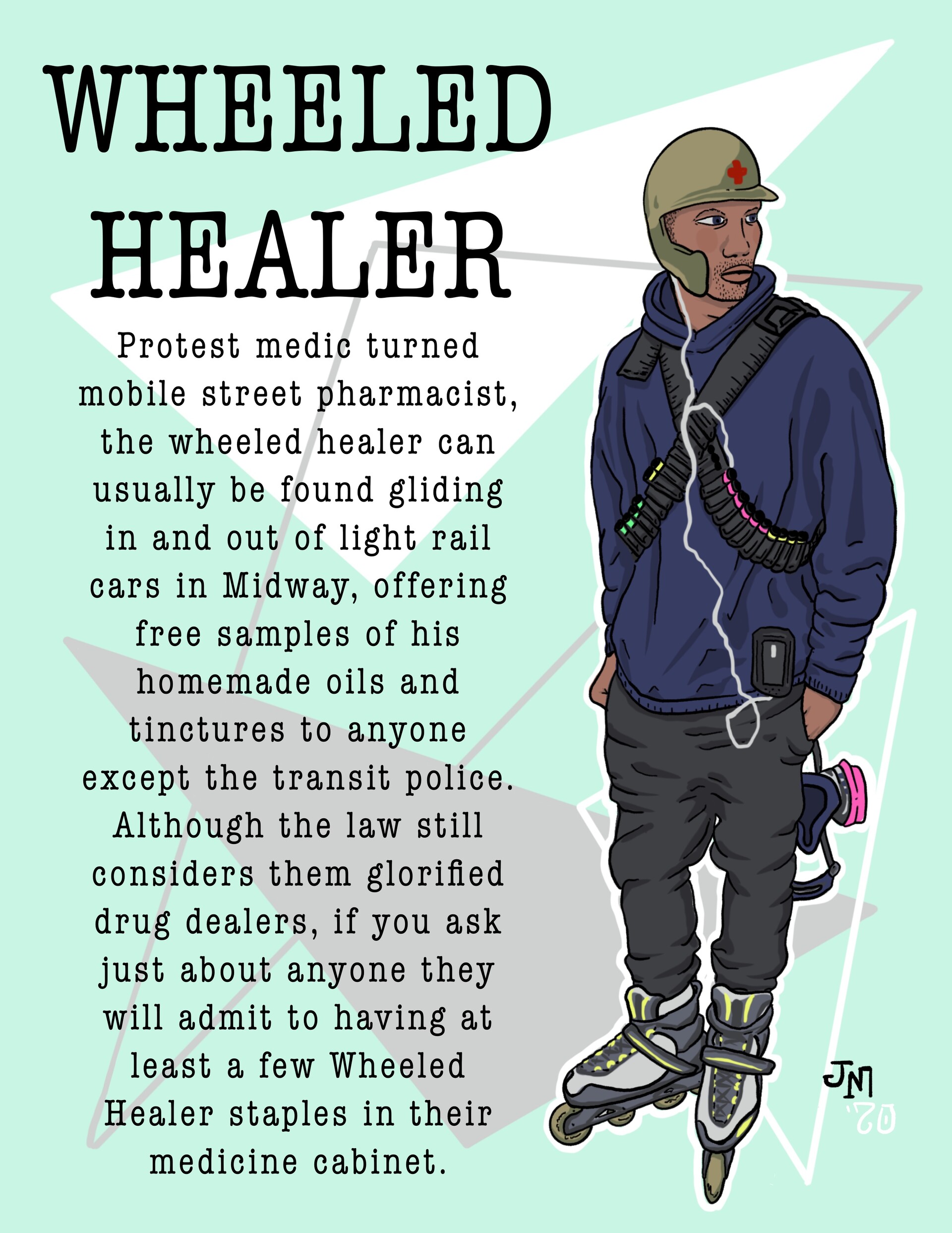 ArtStation Wheeled Healer