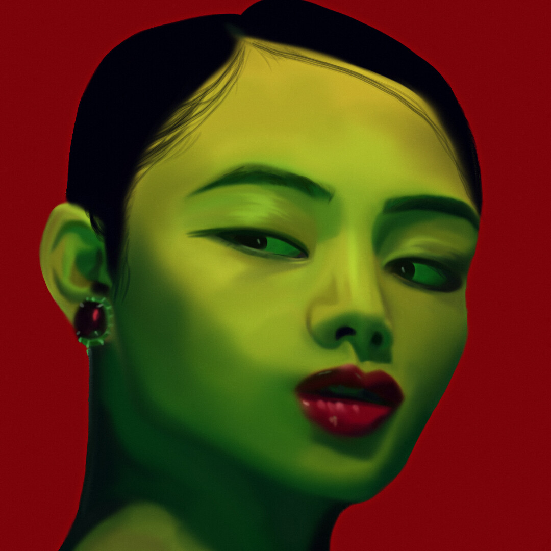 Rana Zandi - Red & Green