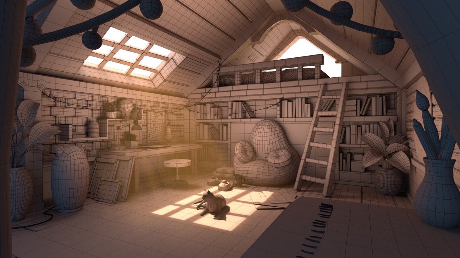 Wireframe Render