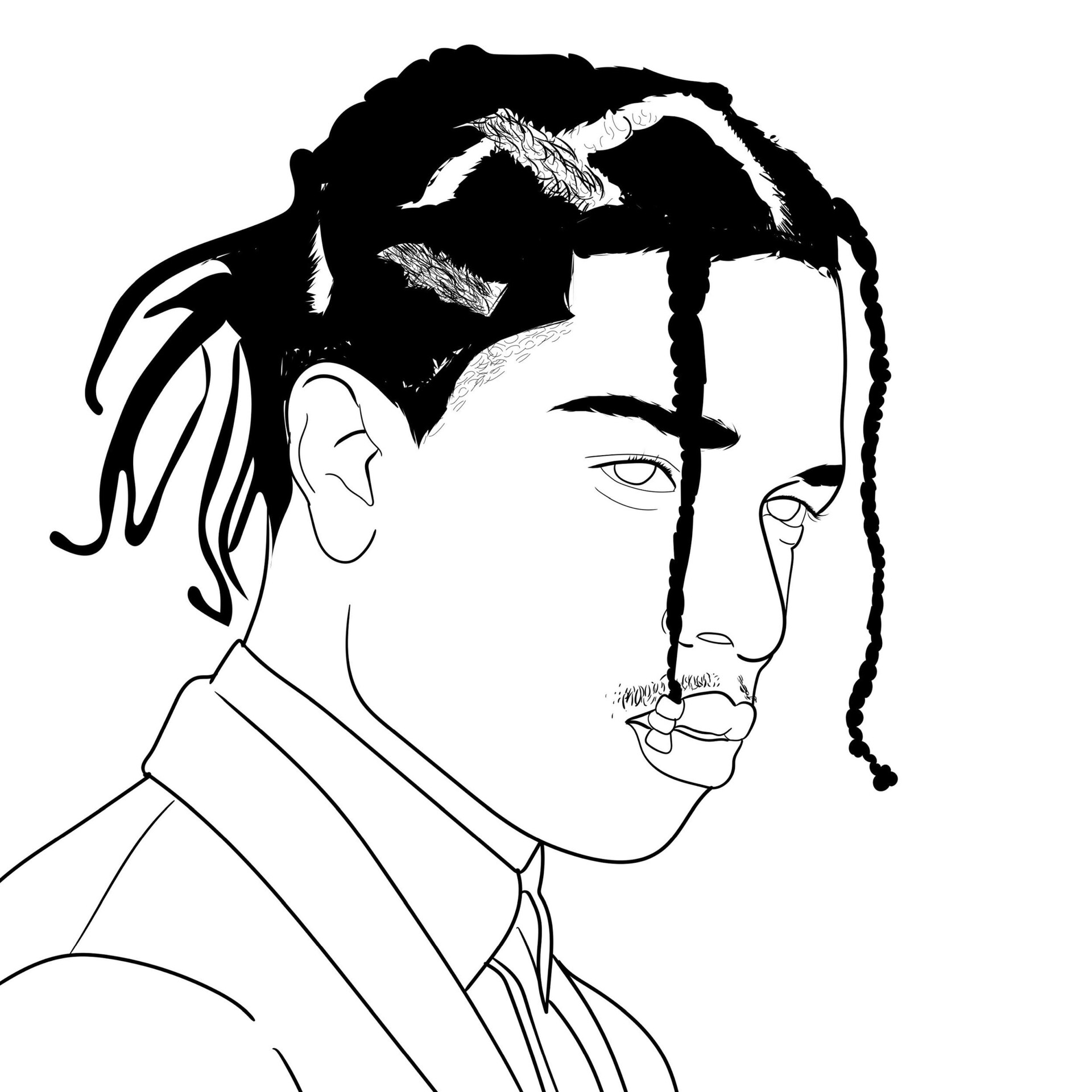Artstation Hip Hop Rap Coloring Book Illustrated By Zane Burko Zane