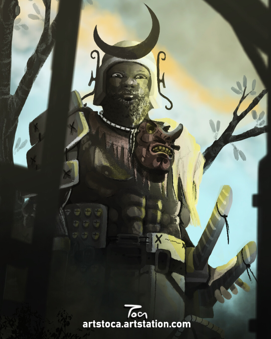 ArtStation - Afro Samurai