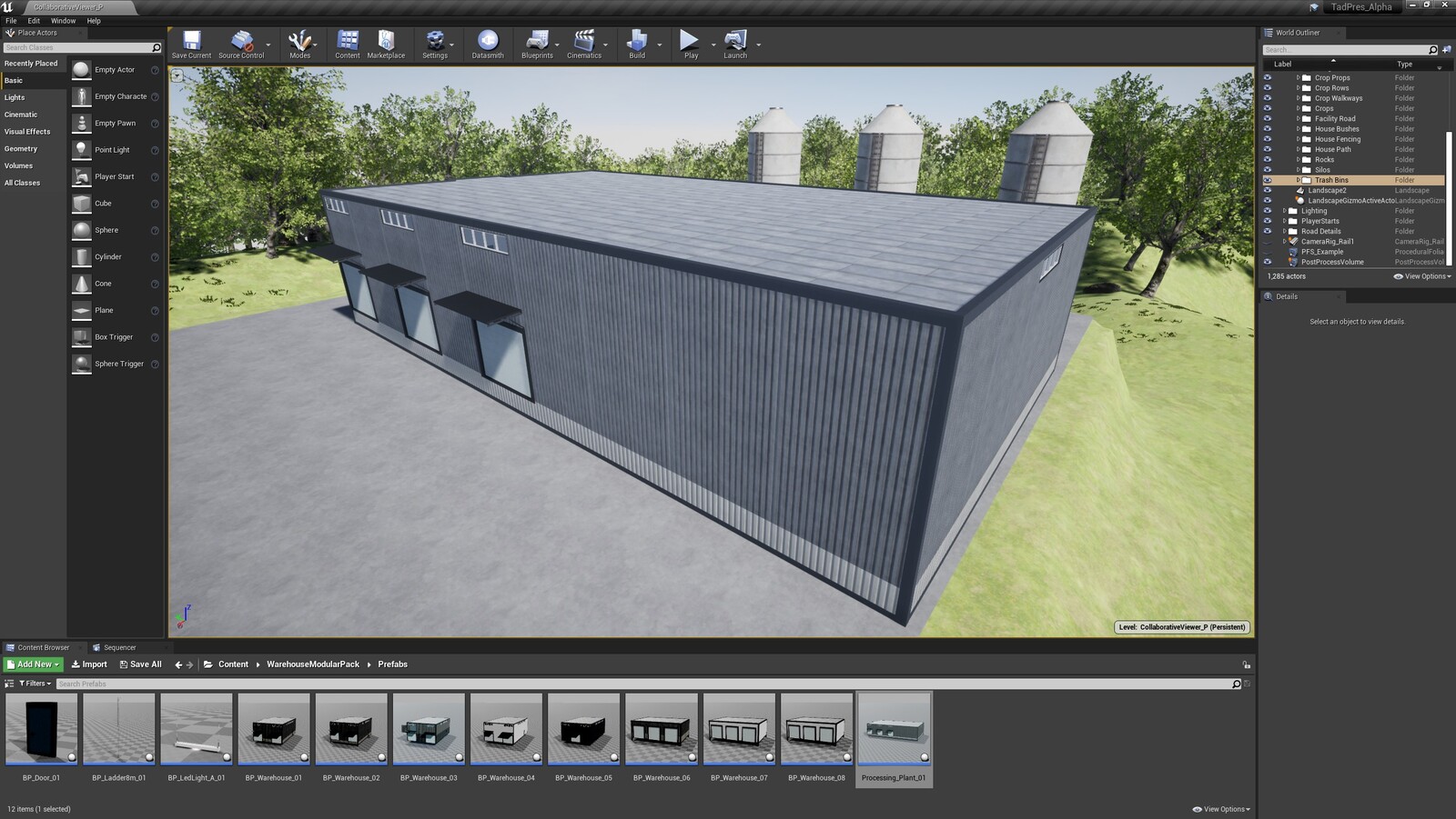 The third angle for the TAD Presentation Facility (Modular Version)