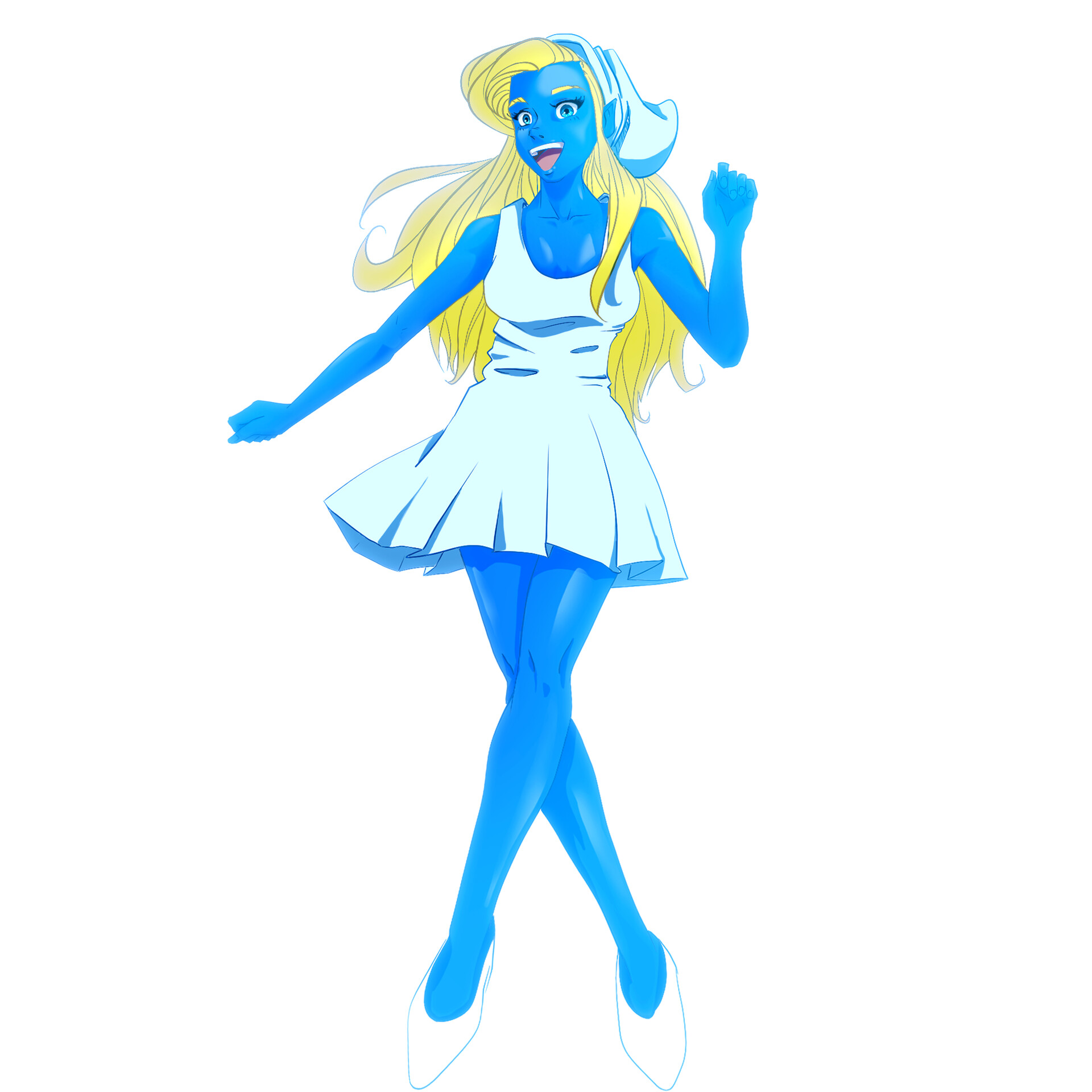 Artstation Schtroumpfette Ben Ali Artstation Schtroumpfette Ben Ali