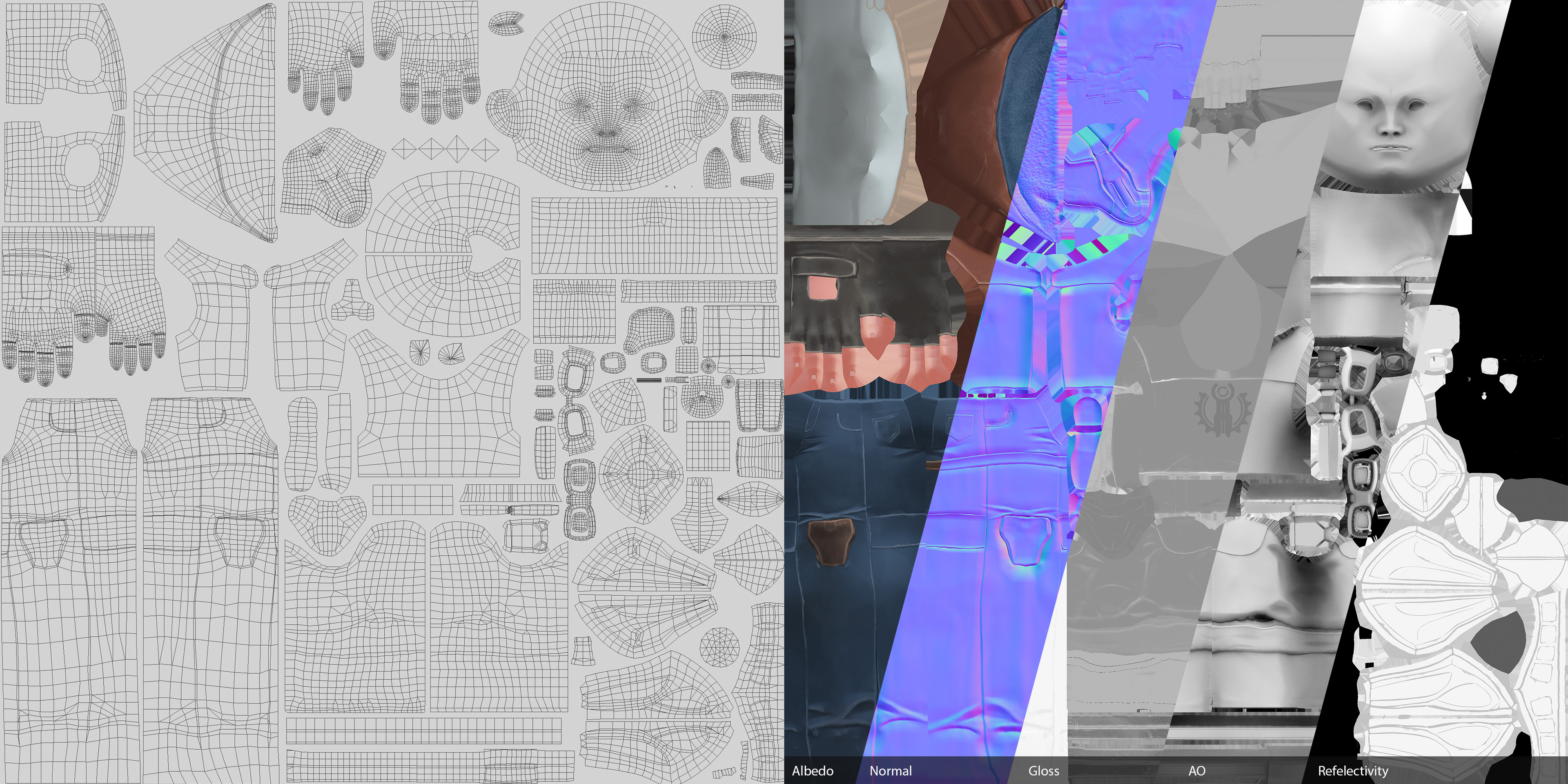 2048 x 2048 Textures