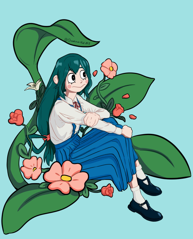 ArtStation - Tsuyu flowers