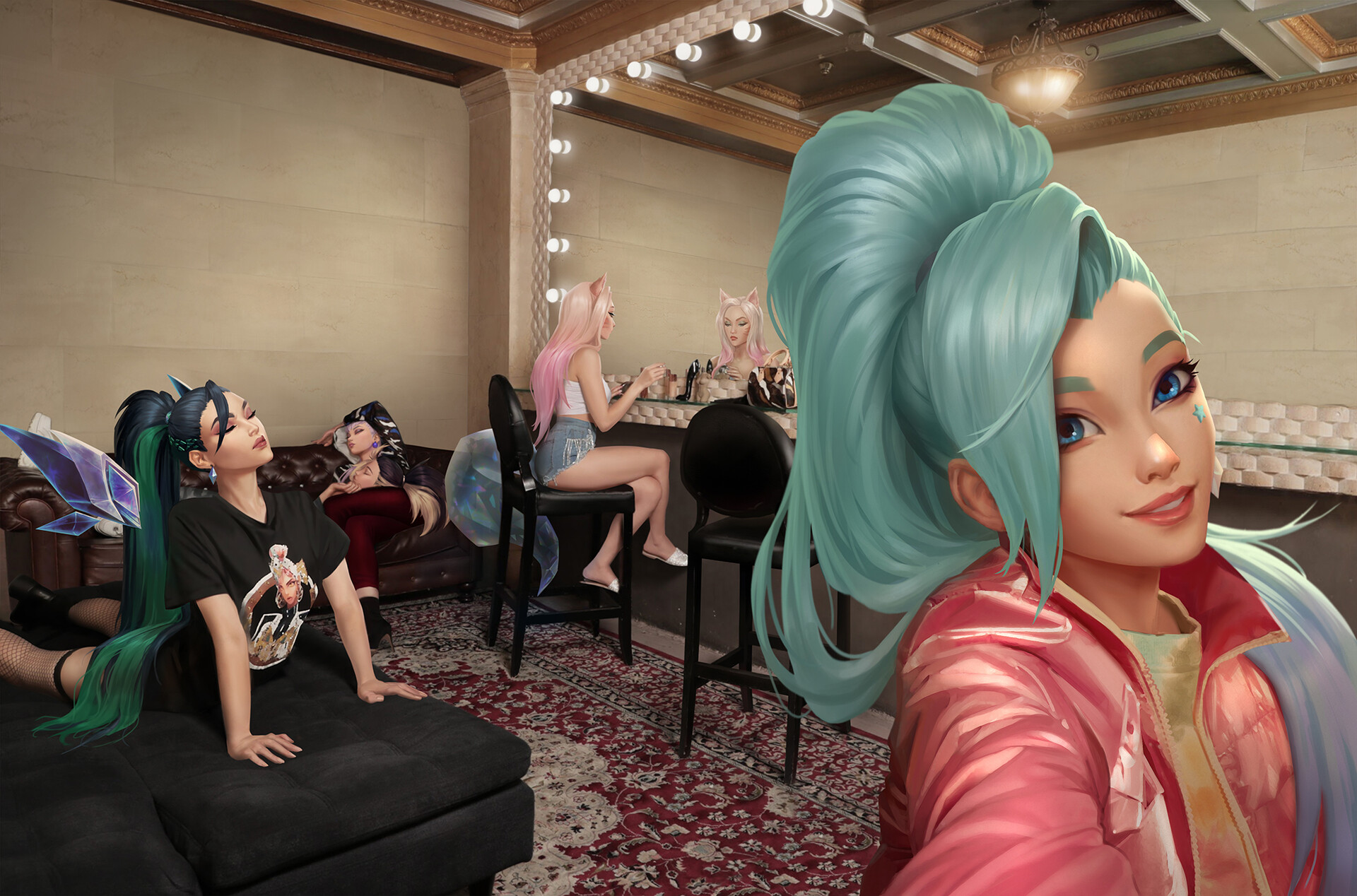 Wild Blue Studios - Wild Rift: K/DA 2020 Moments