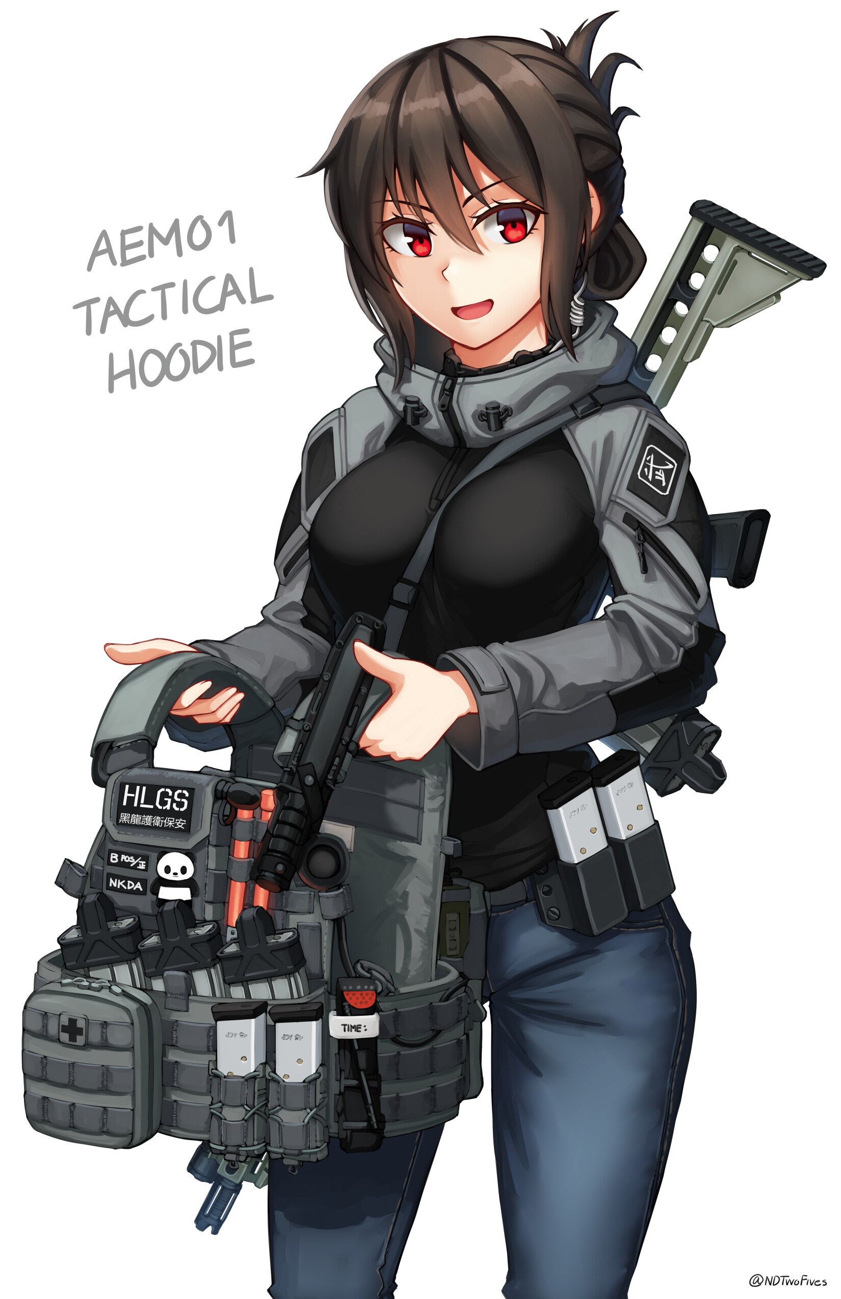 ArtStation - AEM01 Tactical Hoodie