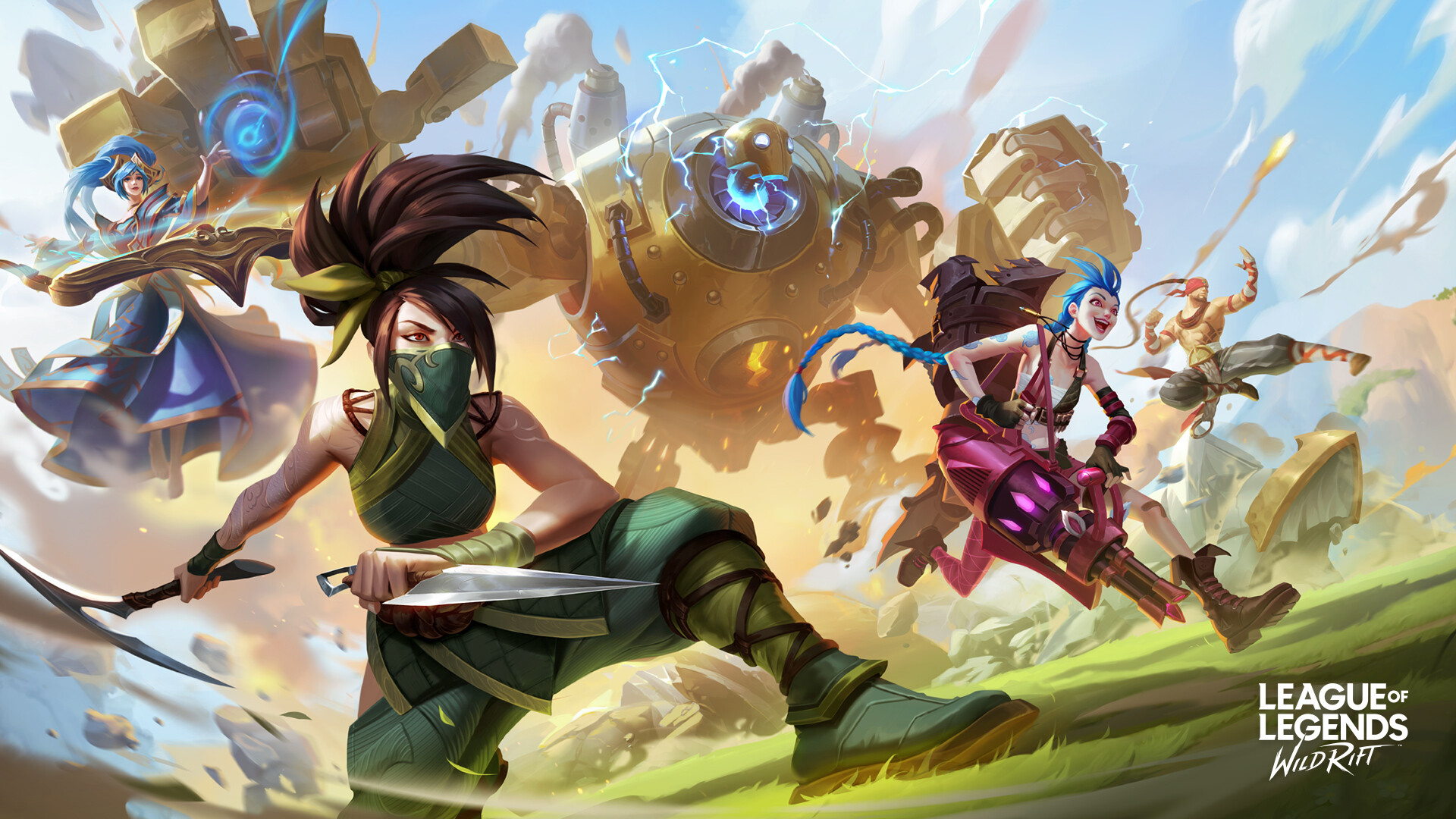 Park Jun Seong League Of Legends Wild Rift Key Art