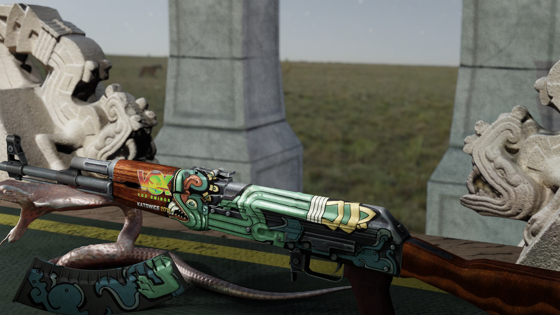 ArtStation Fire serpent