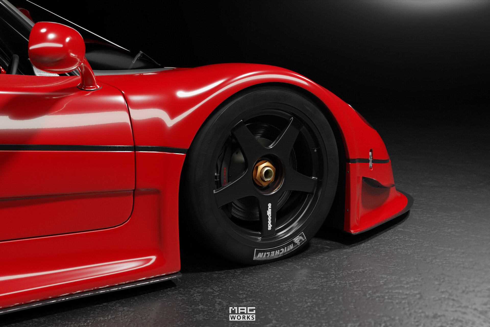 MAG WORKS Ferrari F50 GT1