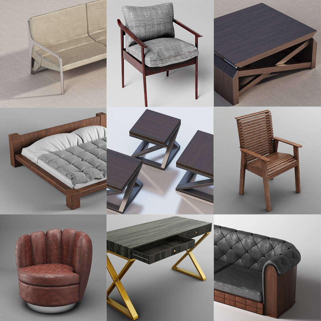 Furniture Design - Modeling