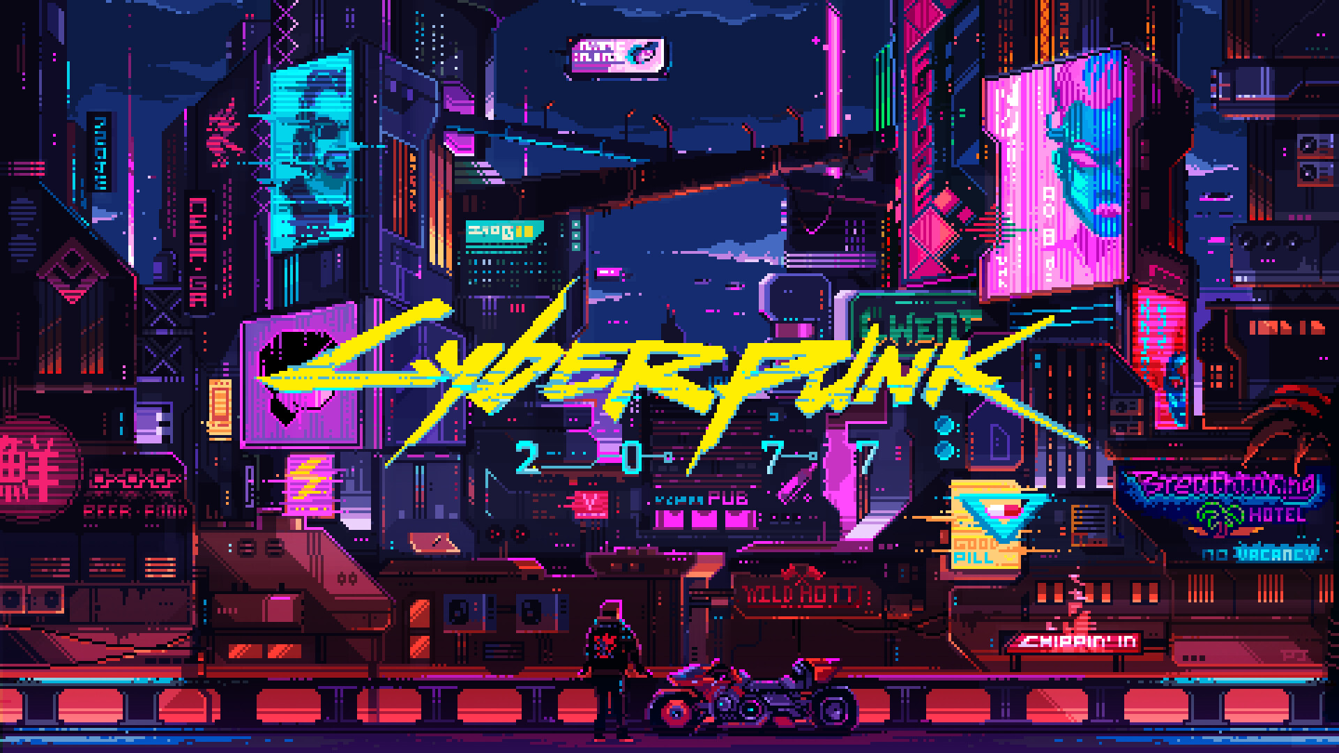 Pixel Jeff - Cyberpunk 2077