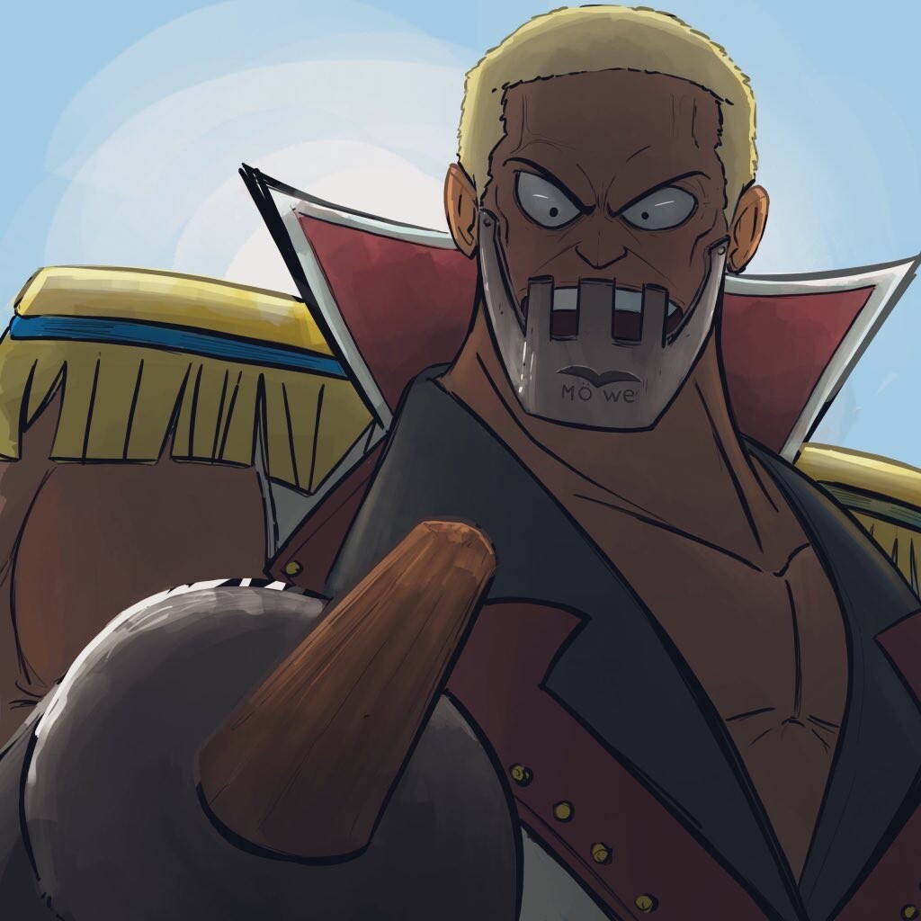 ArtStation Colonel one piece