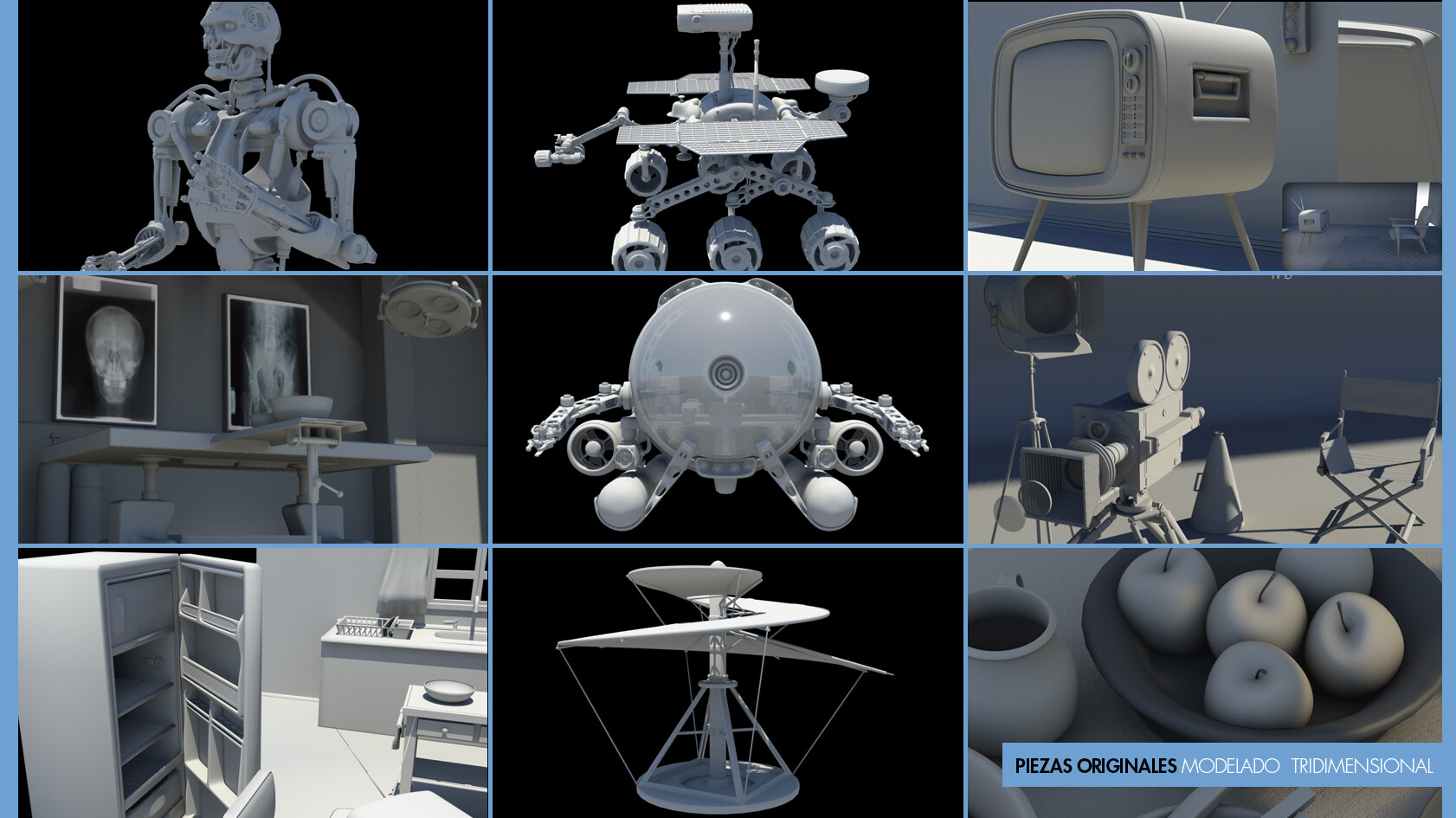 ArtStation 3D modeling Hard surface
