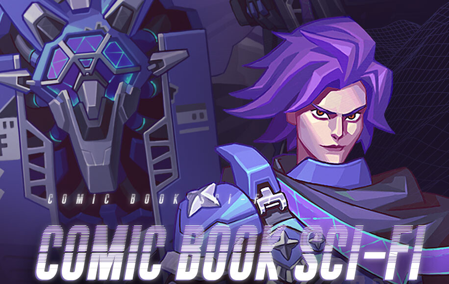 ArtStation - Comic Book Sci-fi Character Design