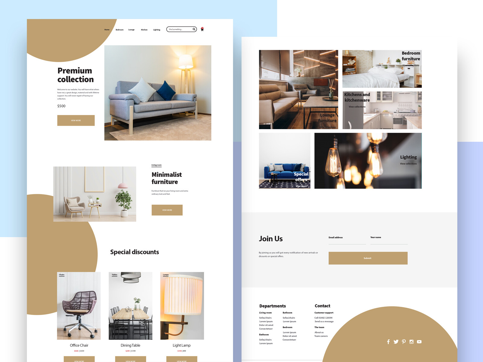 Jigar Shah Furniture Website Design