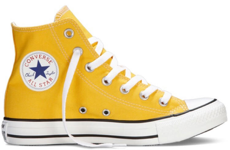 Yellow converse slip ons outlet