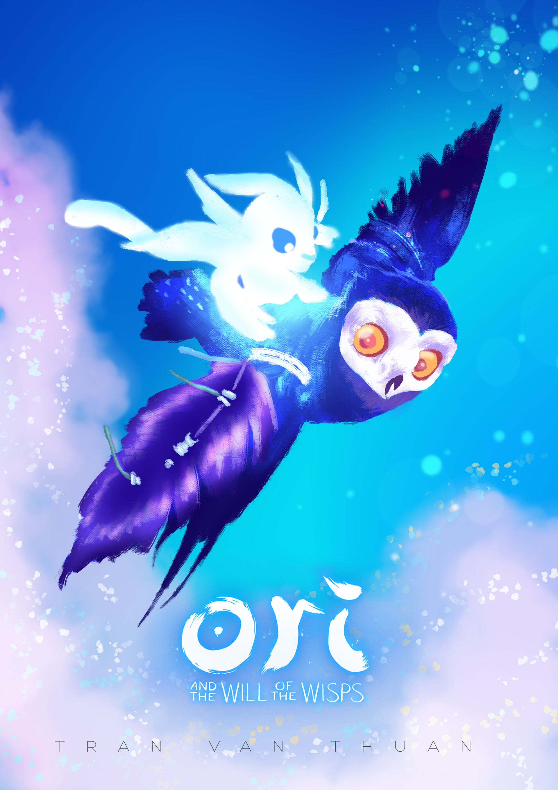 Artstation Ori And Ku Ori And The Will Of The Wisps Phoenix Blue