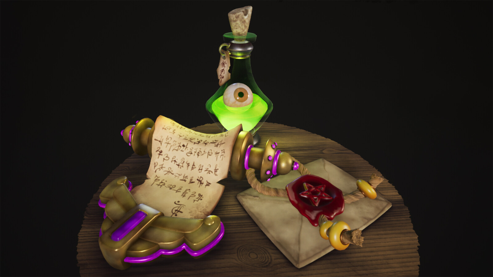 "Alchemist's Essentials" Material Study