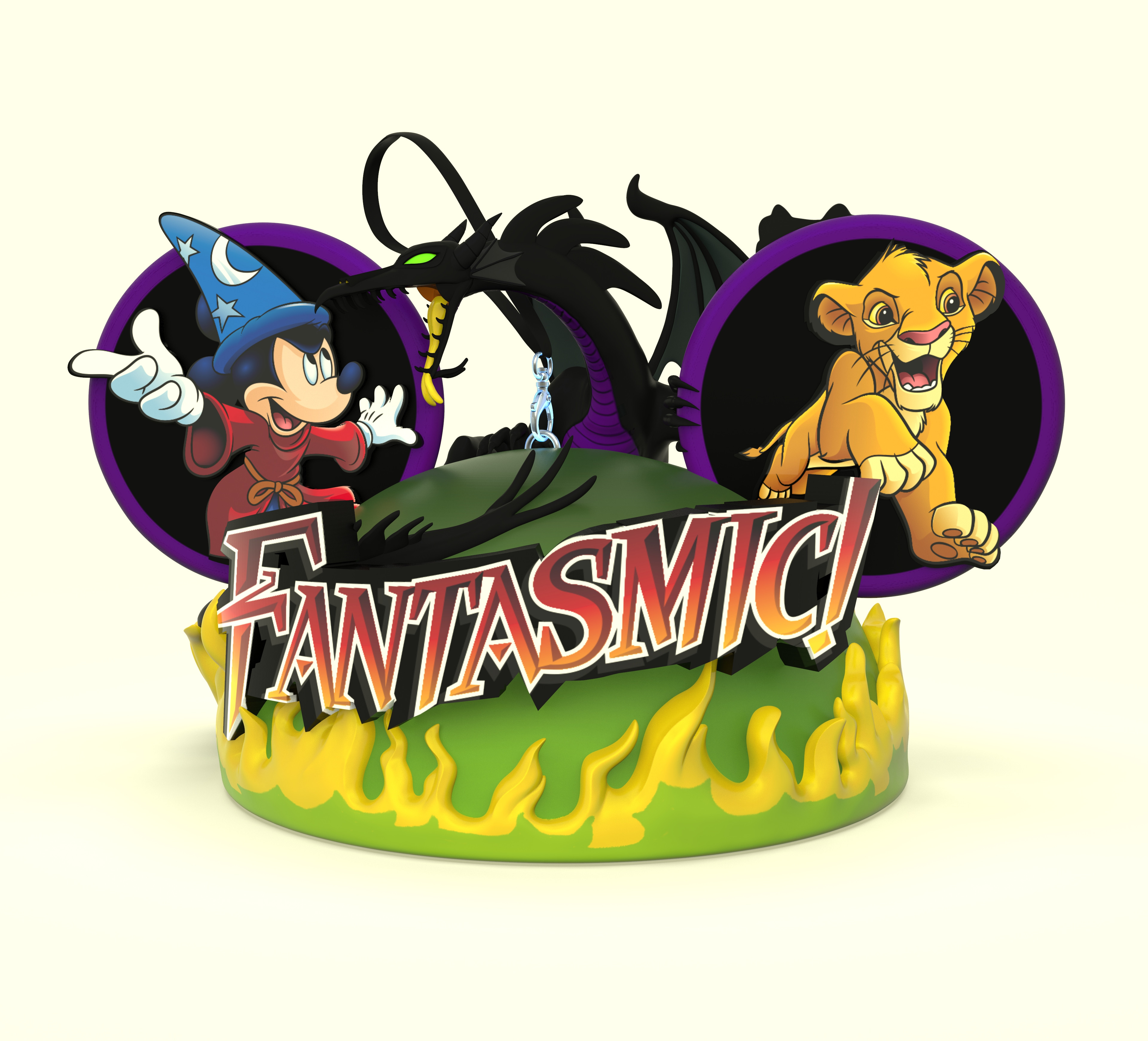 ArtStation Fantasmic Ear Hat Ornament